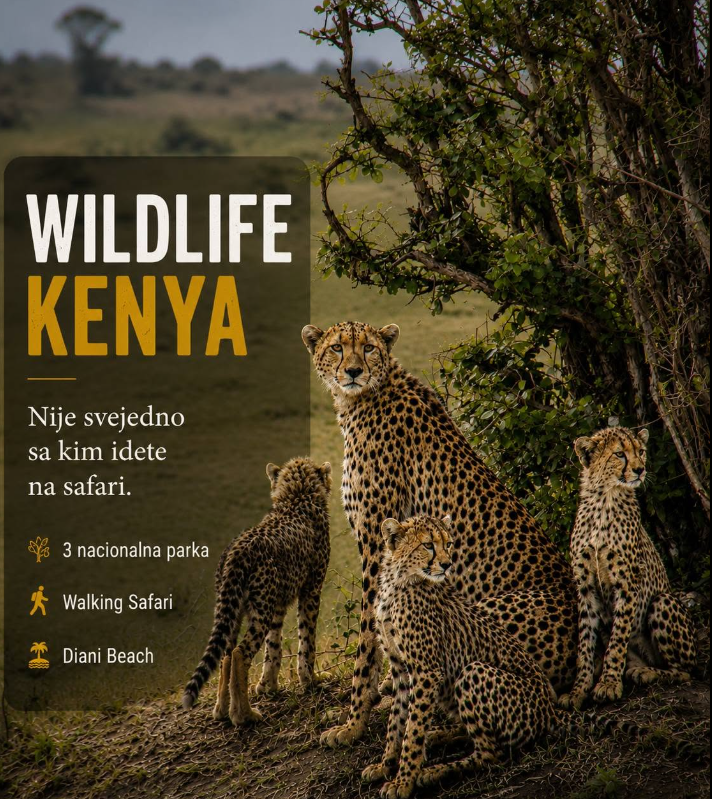 Wildlife Kenija Safari - safari aranžman i ljetovanje na Indijskom oceanu GlobeTracker