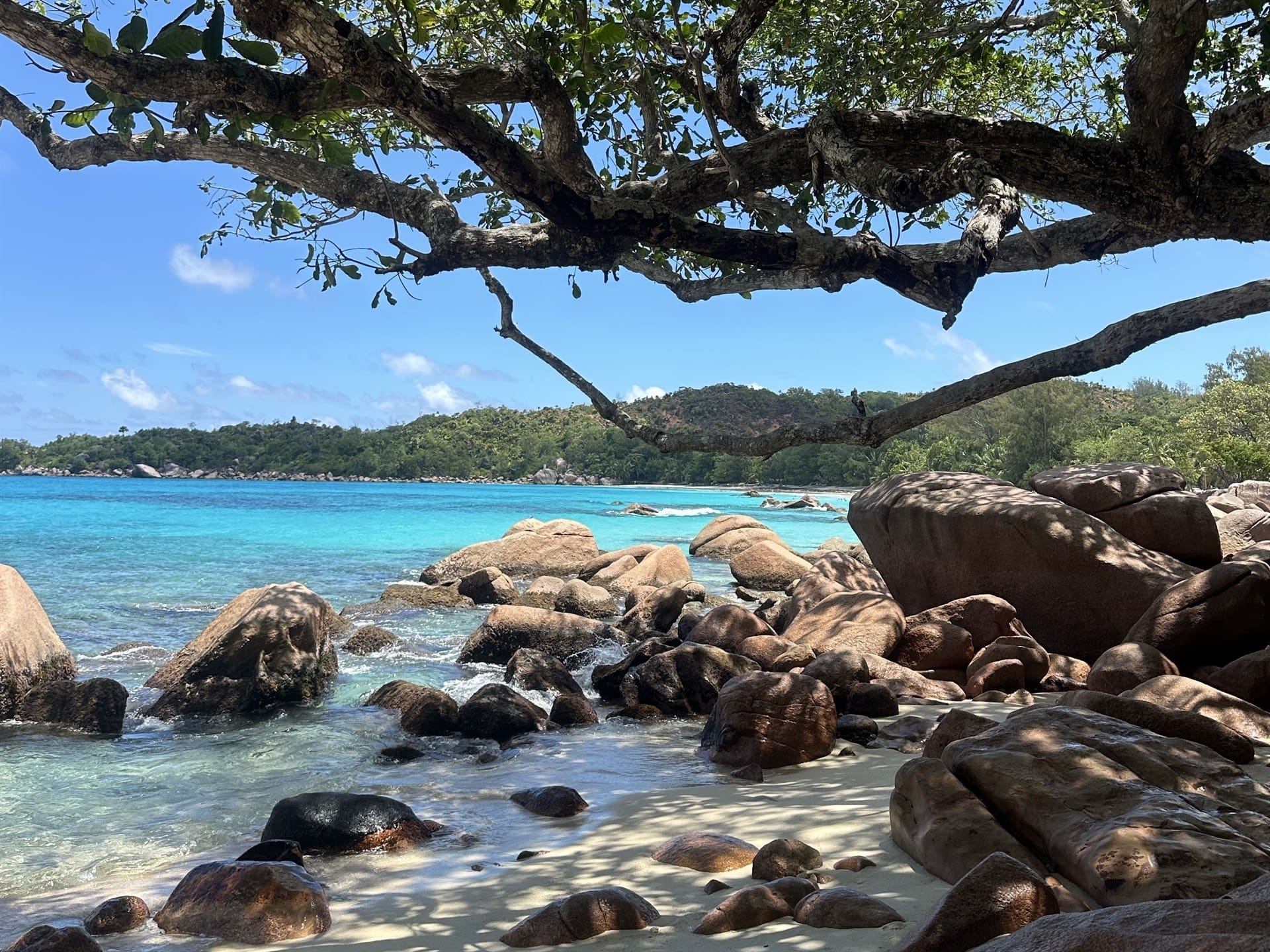 Sejšeli rajska plaža Anse Lazio na otoku Praslin s bijelim pijeskom i tirkiznim morem